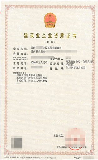 资质证书